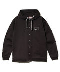 go slow caravan(ゴースローキャラバン) |超ヘビーUSA/C スクエアLOGO BP スナップボタン フーディー (MENS/WOMENS)