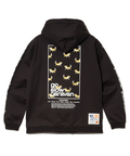 go slow caravan(ゴースローキャラバン) |超ヘビーUSA/C スクエアLOGO BP スナップボタン フーディー (MENS/WOMENS)