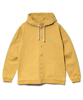 go slow caravan(ゴースローキャラバン) |超ヘビーUSA/C スクエアLOGO BP スナップボタン フーディー (MENS/WOMENS)