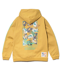 go slow caravan(ゴースローキャラバン) |超ヘビーUSA/C スクエアLOGO BP スナップボタン フーディー (MENS/WOMENS)