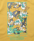 go slow caravan(ゴースローキャラバン) |超ヘビーUSA/C スクエアLOGO BP スナップボタン フーディー (MENS/WOMENS)