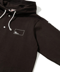 go slow caravan(ゴースローキャラバン) |超ヘビーUSA/C スクエアLOGO BP スナップボタン フーディー (MENS/WOMENS)