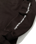 go slow caravan(ゴースローキャラバン) |超ヘビーUSA/C スクエアLOGO BP スナップボタン フーディー (MENS/WOMENS)