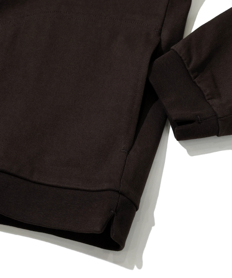 go slow caravan(ゴースローキャラバン) |超ヘビーUSA/C スクエアLOGO BP スナップボタン フーディー (MENS/WOMENS)