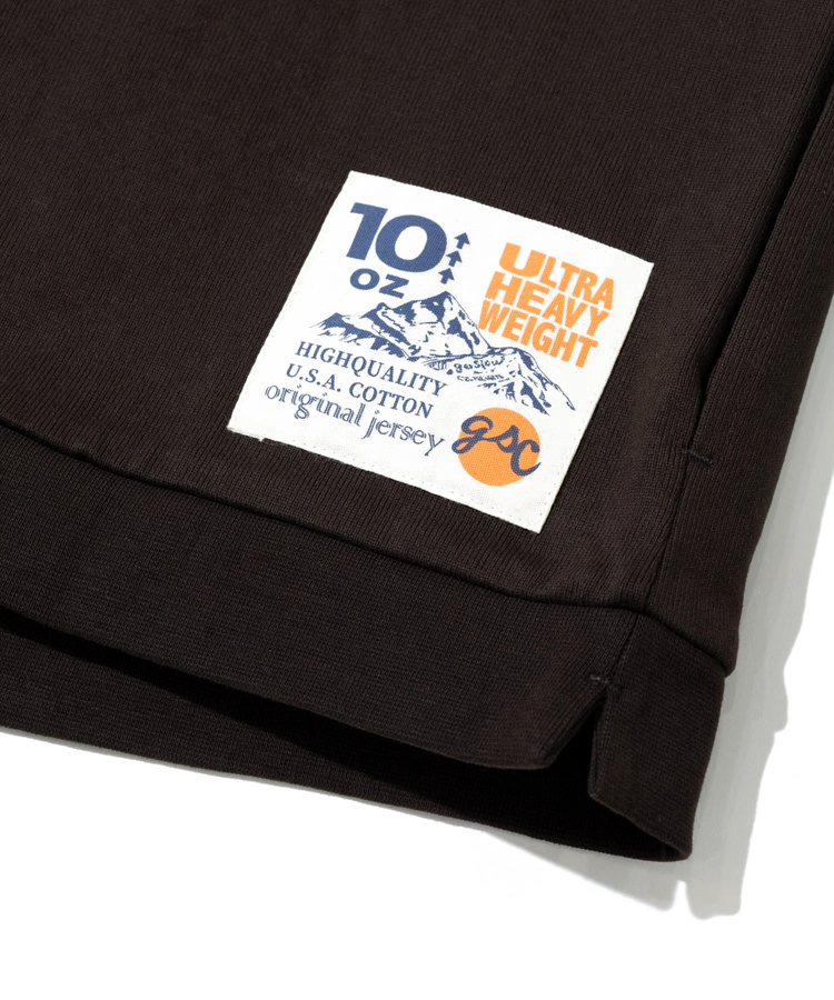 go slow caravan(ゴースローキャラバン) |超ヘビーUSA/C スクエアLOGO BP スナップボタン フーディー (MENS/WOMENS)