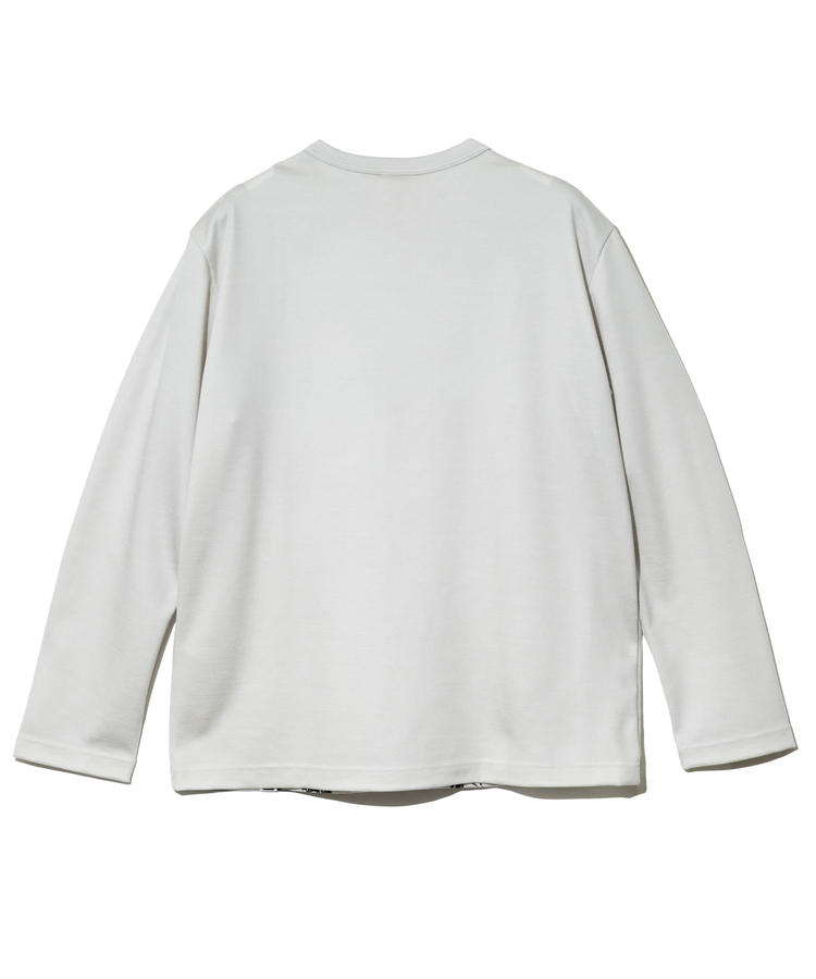 go slow caravan(ゴースローキャラバン) |PIECLEX ウールMIX モック キャンパークマ ロングスリーブ TEE (MENS)