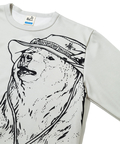 go slow caravan(ゴースローキャラバン) |PIECLEX ウールMIX モック キャンパークマ ロングスリーブ TEE (MENS)