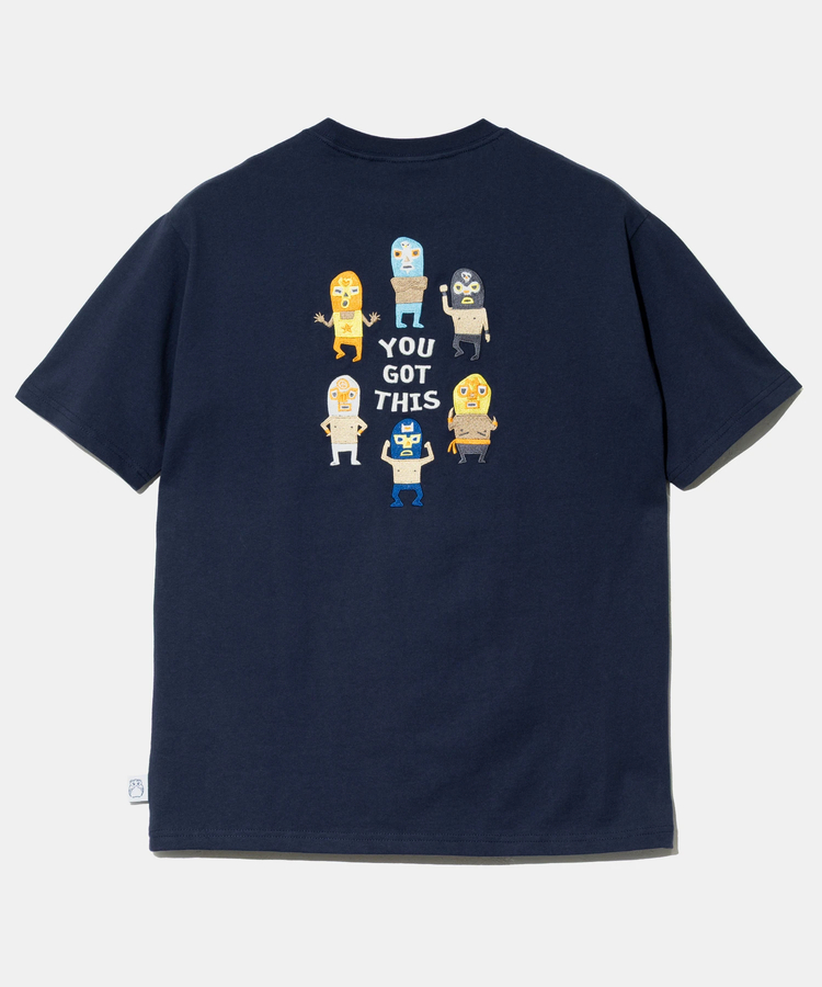 go slow caravan(ゴースローキャラバン) |gym master/ジムマスター 7.4oz YOU GOT THIS 刺繍Tee (MENS)