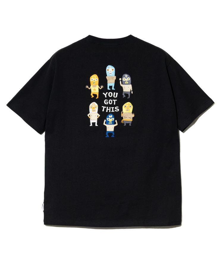 go slow caravan(ゴースローキャラバン) |gym master/ジムマスター 7.4oz YOU GOT THIS 刺繍Tee (MENS)