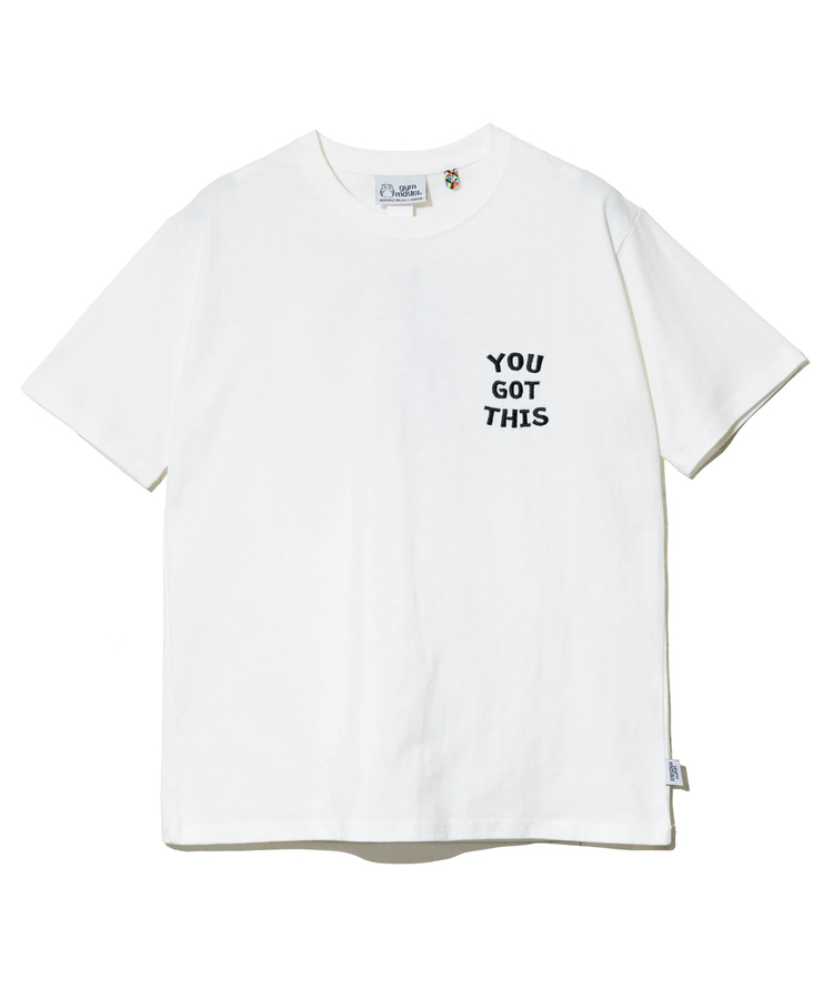 go slow caravan(ゴースローキャラバン) |gym master/ジムマスター 7.4oz YOU GOT THIS 刺繍Tee (MENS)