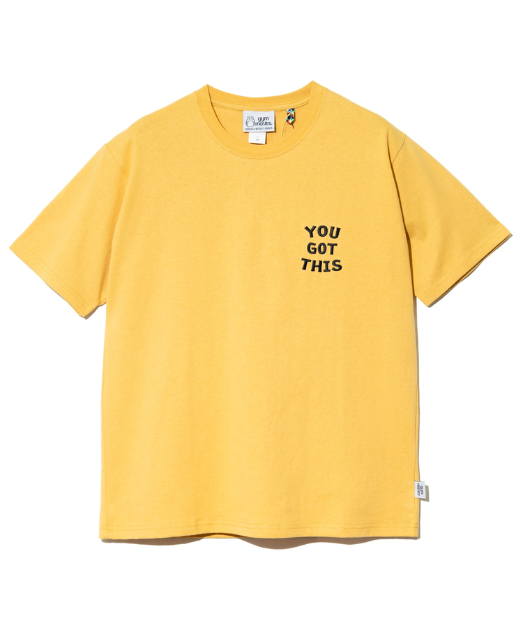 go slow caravan(ゴースローキャラバン) |gym master/ジムマスター 7.4oz YOU GOT THIS 刺繍Tee (MENS)