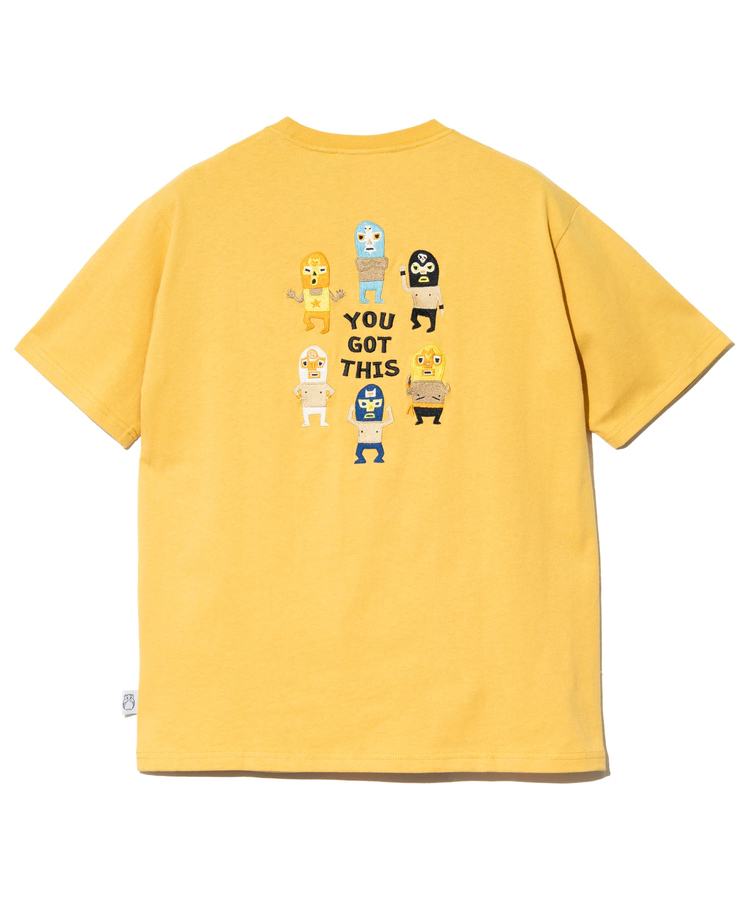 go slow caravan(ゴースローキャラバン) |gym master/ジムマスター 7.4oz YOU GOT THIS 刺繍Tee (MENS)