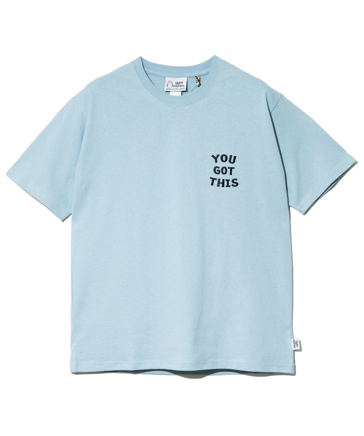 go slow caravan(ゴースローキャラバン) |gym master/ジムマスター 7.4oz YOU GOT THIS 刺繍Tee (MENS)