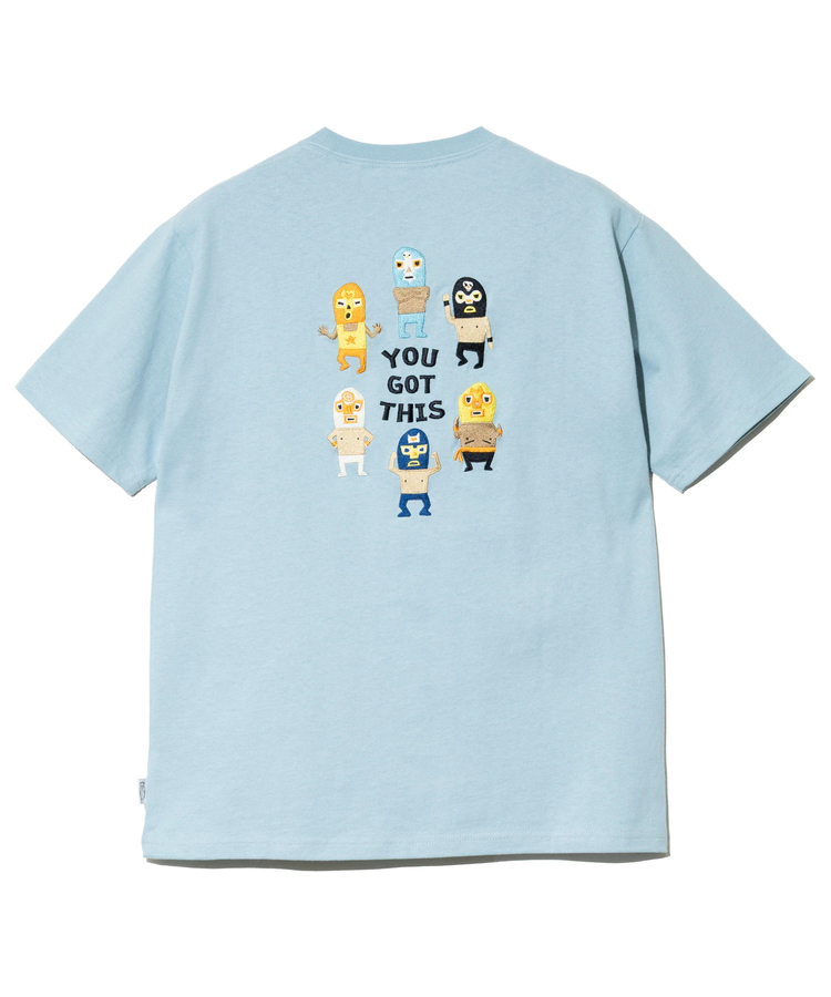 go slow caravan(ゴースローキャラバン) |gym master/ジムマスター 7.4oz YOU GOT THIS 刺繍Tee (MENS)
