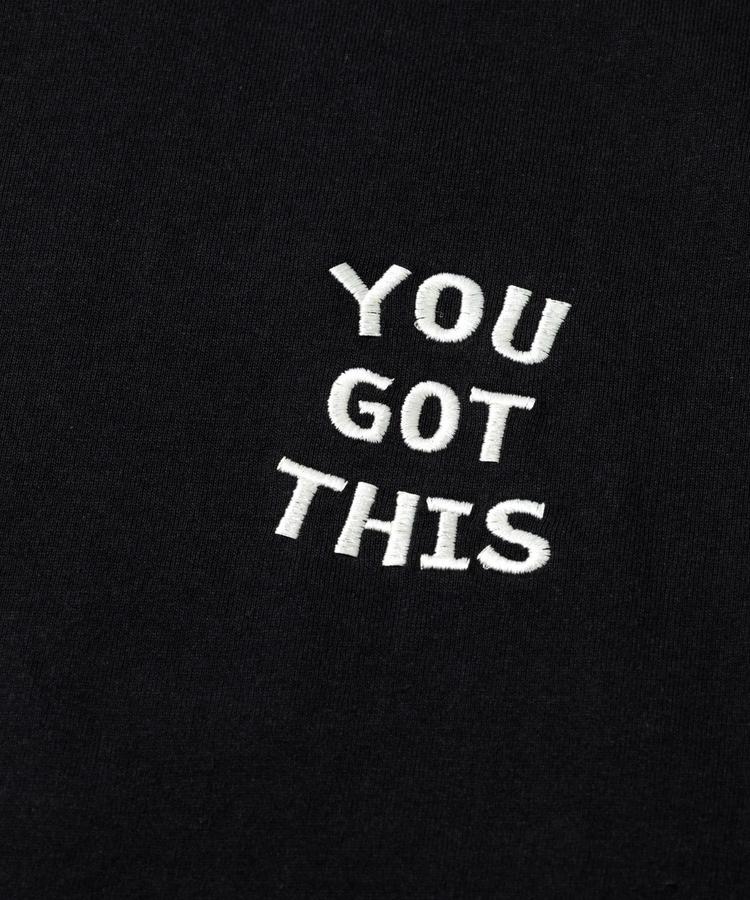 go slow caravan(ゴースローキャラバン) |gym master/ジムマスター 7.4oz YOU GOT THIS 刺繍Tee (MENS)