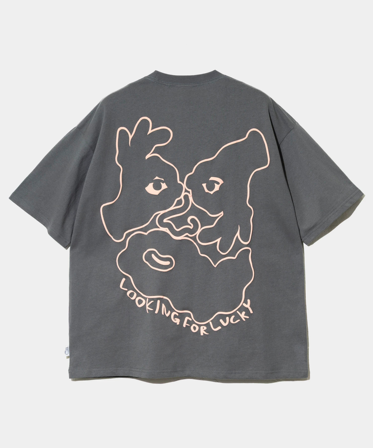 go slow caravan(ゴースローキャラバン) |gym master/ジムマスター 7.4oz LOOKING FOR LUCKY ビッグ Tee (MENS)