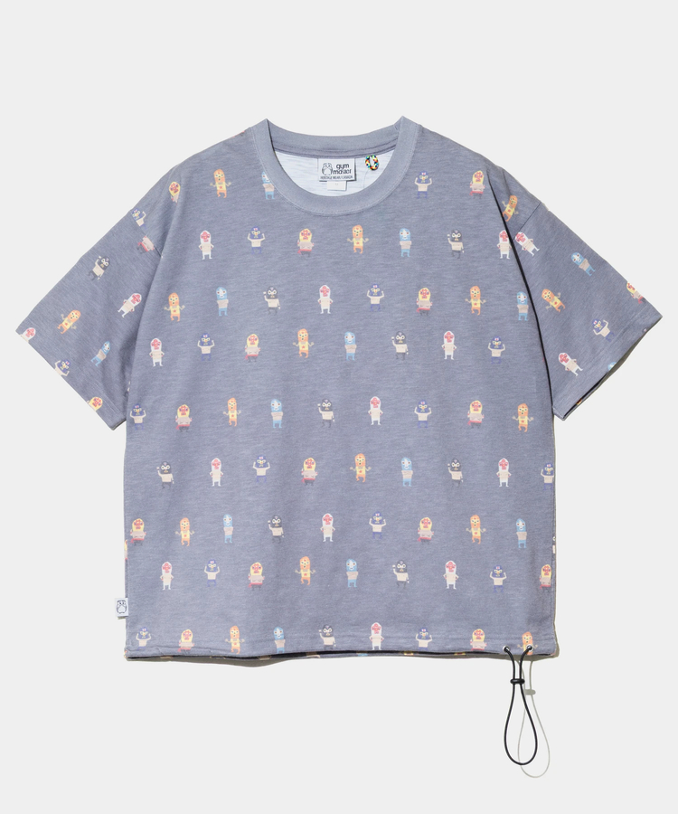 go slow caravan(ゴースローキャラバン) |gym master/ジムマスター T/Cドライスラブ ハッピーペイントビッグTee (MENS)