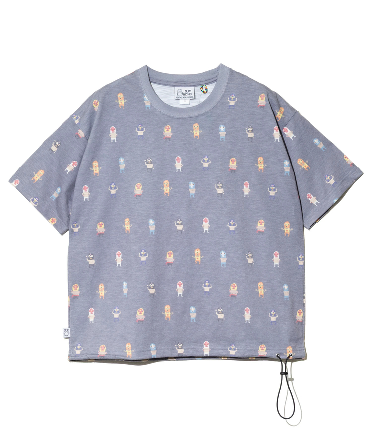 go slow caravan(ゴースローキャラバン) |gym master/ジムマスター T/Cドライスラブ ハッピーペイントビッグTee (MENS)