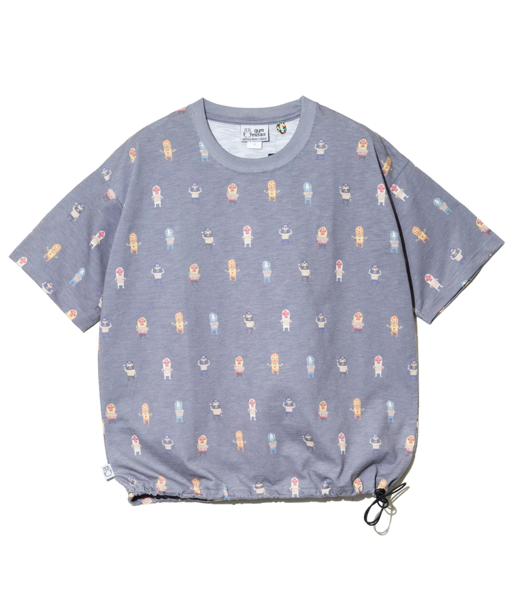 go slow caravan(ゴースローキャラバン) |gym master/ジムマスター T/Cドライスラブ ハッピーペイントビッグTee (MENS)