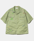 go slow caravan(ゴースローキャラバン) |Universal Style Wear/ユニバーサルスタイルウェア RAKUGAKI fatig shirt (MENS)