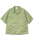 go slow caravan(ゴースローキャラバン) |Universal Style Wear/ユニバーサルスタイルウェア RAKUGAKI fatig shirt (MENS)