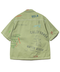go slow caravan(ゴースローキャラバン) |Universal Style Wear/ユニバーサルスタイルウェア RAKUGAKI fatig shirt (MENS)