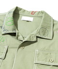 go slow caravan(ゴースローキャラバン) |Universal Style Wear/ユニバーサルスタイルウェア RAKUGAKI fatig shirt (MENS)