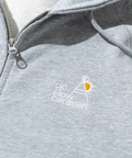 go slow caravan(ゴースローキャラバン) |空紡糸裏毛 フードLOGO刺繍 ZIPパーカー (MENS/WOMENS)