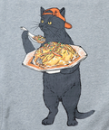 go slow caravan(ゴースローキャラバン) |空紡糸裏毛 天津飯猫 アクティブパターンプルオーバー (MENS/WOMENS)