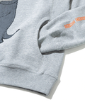 go slow caravan(ゴースローキャラバン) |空紡糸裏毛 天津飯猫 アクティブパターンプルオーバー (MENS/WOMENS)