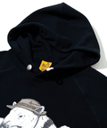 go slow caravan(ゴースローキャラバン) |空紡糸裏毛 野営アリクイ プルパーカー (MENS/WOMENS)