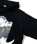 go slow caravan(ゴースローキャラバン) |空紡糸裏毛 野営アリクイ プルパーカー (MENS/WOMENS)