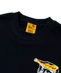 go slow caravan(ゴースローキャラバン) |空紡糸裏毛 猫と麦酒 ヘムスピンドルクルースウェット (MENS/WOMENS)