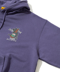 go slow caravan(ゴースローキャラバン) |空紡糸裏毛 猫と麦酒ヘムスピンドル BOX フーディー (MENS/WOMENS)