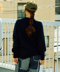 go slow caravan(ゴースローキャラバン) |空紡糸裏毛 スナップヘンリー KONTON FARM (MENS/WOMENS)