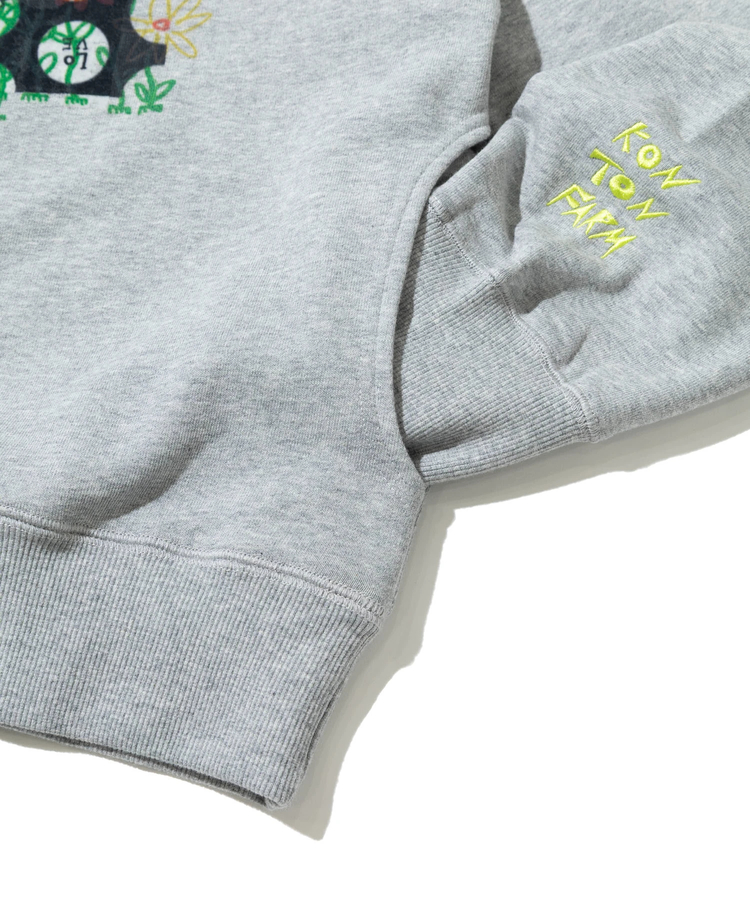 go slow caravan(ゴースローキャラバン) |空紡糸裏毛 スナップヘンリー KONTON FARM (MENS/WOMENS)