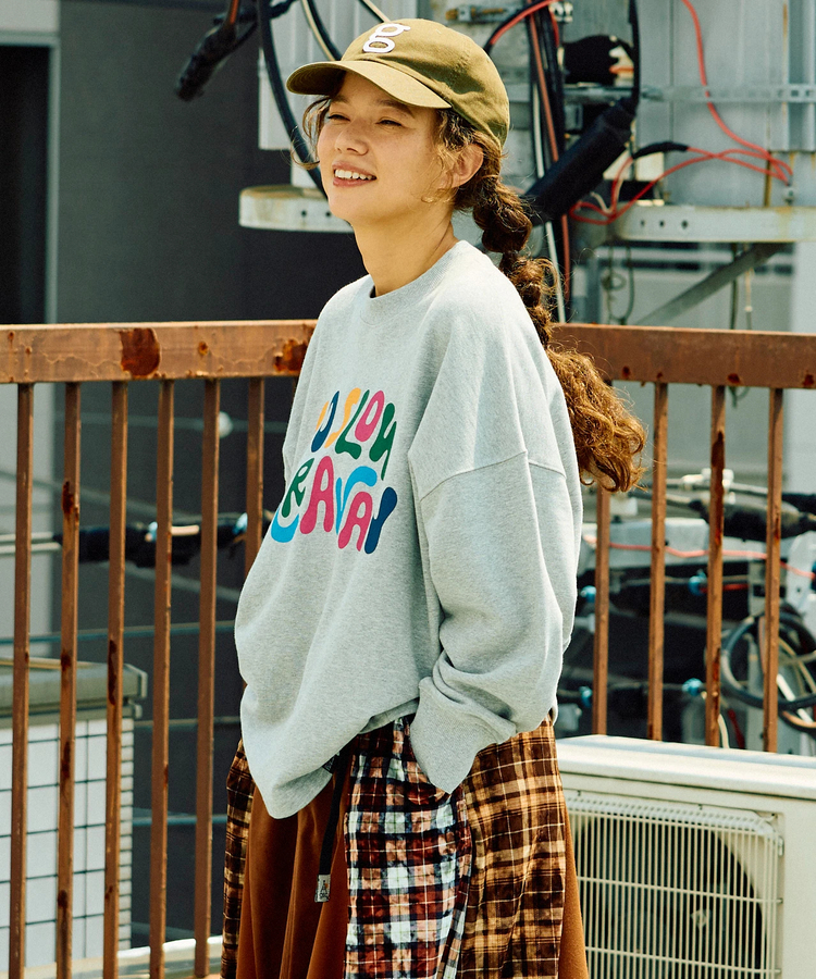 go slow caravan(ゴースローキャラバン) |空紡糸裏毛 プルオーバー (WOMENS)