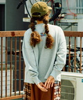 go slow caravan(ゴースローキャラバン) |空紡糸裏毛 プルオーバー (WOMENS)