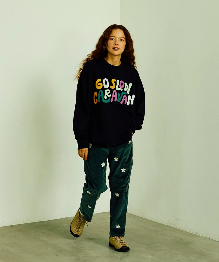 go slow caravan(ゴースローキャラバン) |空紡糸裏毛 プルオーバー (WOMENS)