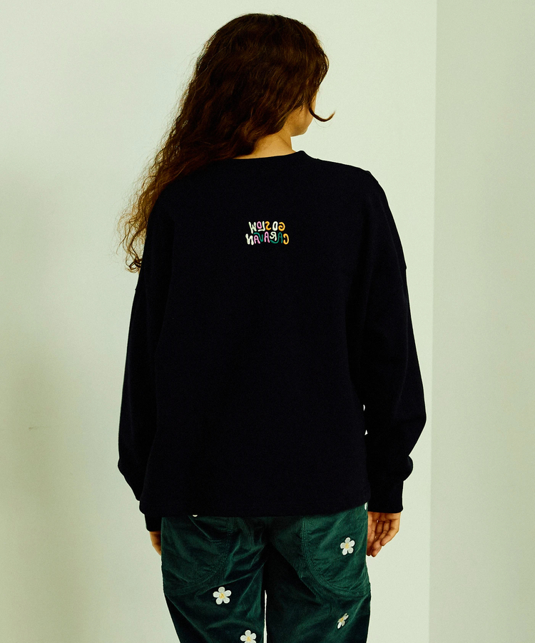 go slow caravan(ゴースローキャラバン) |空紡糸裏毛 プルオーバー (WOMENS)
