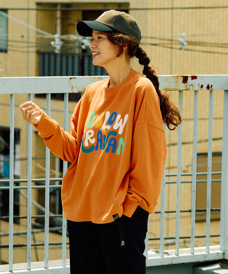 go slow caravan(ゴースローキャラバン) |空紡糸裏毛 プルオーバー (WOMENS)