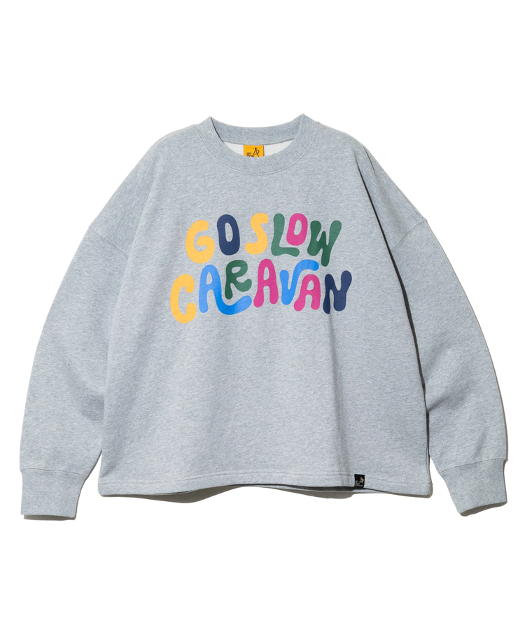 go slow caravan(ゴースローキャラバン) |空紡糸裏毛 プルオーバー (WOMENS)