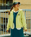 go slow caravan(ゴースローキャラバン) |空紡糸裏毛 ZIP パーカー (WOMENS)