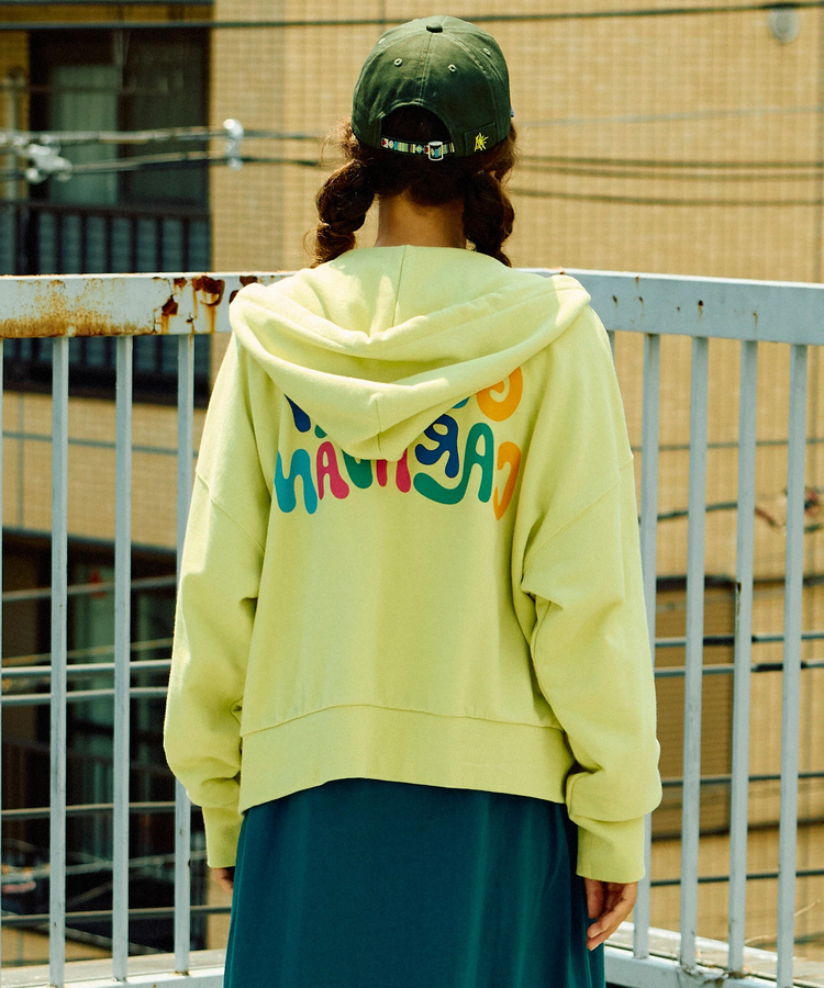 go slow caravan(ゴースローキャラバン) |空紡糸裏毛 ZIP パーカー (WOMENS)