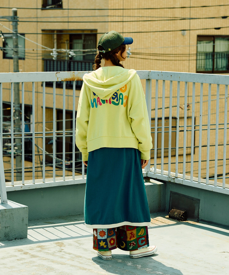 go slow caravan(ゴースローキャラバン) |空紡糸裏毛 ZIP パーカー (WOMENS)