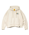 go slow caravan(ゴースローキャラバン) |空紡糸裏毛 ZIP パーカー (WOMENS)