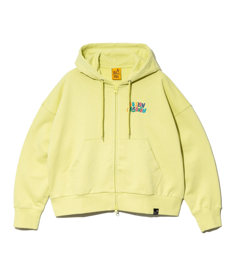 go slow caravan(ゴースローキャラバン) |空紡糸裏毛 ZIP パーカー (WOMENS)