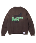 go slow caravan(ゴースローキャラバン) |SALO裏起毛 G/CW BOXクルー SOMETHING SPECIAL (MENS)