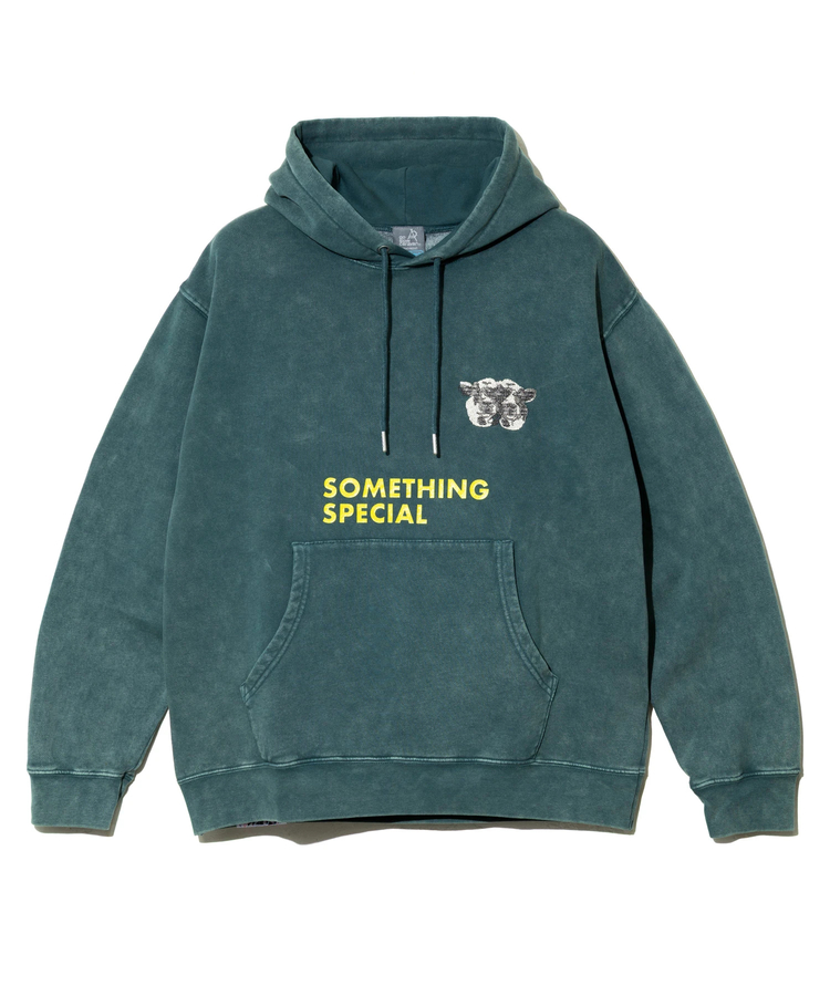 go slow caravan(ゴースローキャラバン) |SALO裏起毛 G/CW BOXフーディー SOMETHING SPECIAL (MENS)