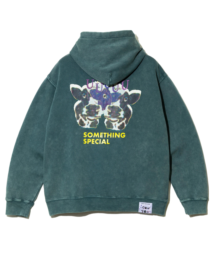 go slow caravan(ゴースローキャラバン) |SALO裏起毛 G/CW BOXフーディー SOMETHING SPECIAL (MENS)